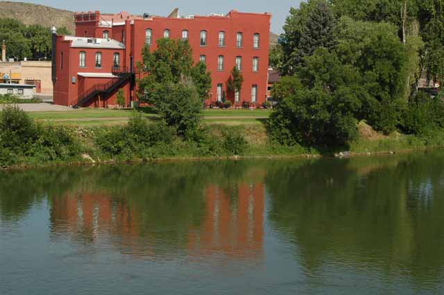 The Grand Union Hotel on the river